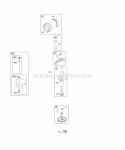 Camshaft Crankshaft Lubrication Piston Rings Connecting Rod Diagram and Parts List for 218807-0112-E1  Briggs and Stratton Engine